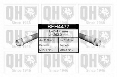 QUINTON HAZELL bfh4477 -  Тормозной шланг